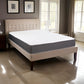 Cari 8 Inch Hybrid King Size Mattress, Cool Gel Memory Foam, Pocket Coil By Casagear Home