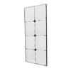Elk Wall Mirror | 47" | Rectangular | Baroque Metal Frame | Black