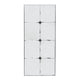 Elk Wall Mirror | 47" | Rectangular | Baroque Metal Frame | Black
