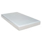 Que 6 Inch Full Size Memory Foam Mattress Gel Infused Fabric Upholstery By Casagear Home BM286438