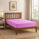 Kin 6 Inch Memory Gel Foam Full Size Mattress, Fire Protection Layer, Pink