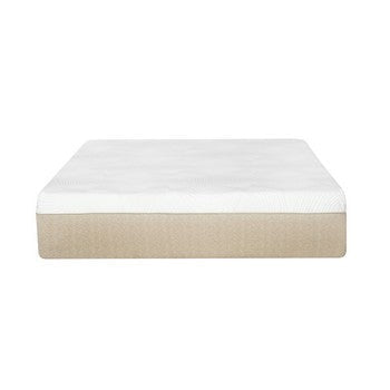 Gery 14 Inch Queen Size Cool Gel Mattress Memory and PU Foam High Comfort By Casagear Home BM286464