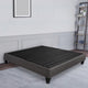 Tamy Bed Frame | California King | Platform | Dark Gray Linen