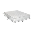 Irya 9 Inch Full Size Mattress, Non Woven Soft Polyester, Pocket Coiling