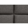 Rin Full Size Platform Bed Charcoal Gray Linen Upholstery Panel Headboard BM286483