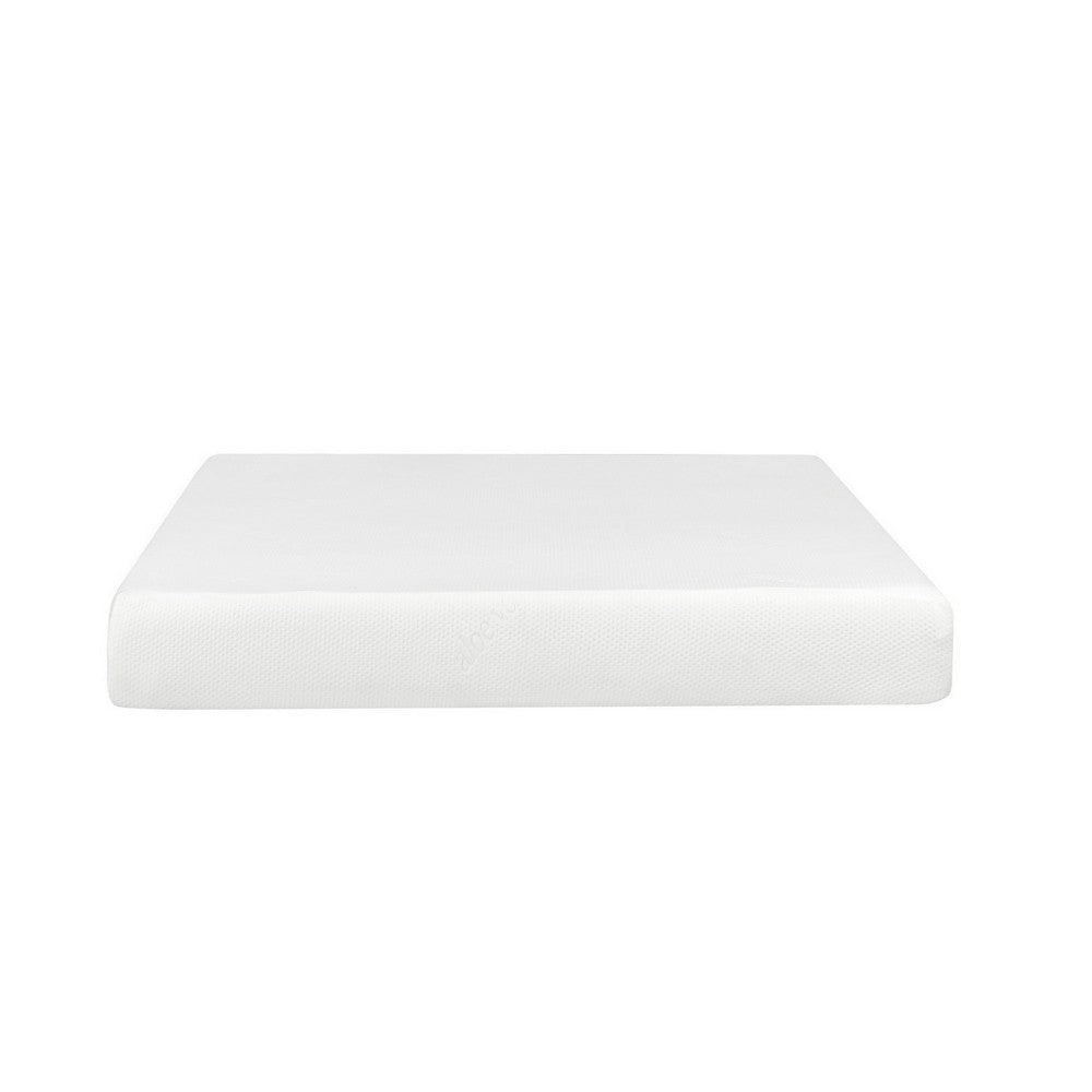 Bree 8 Inch Plush Twin Size Mattress with Cool Gel Foam Aloe Vera Infused