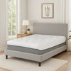 Bree 10 Inch Plush Twin Size Mattress with Cool Gel Foam, Aloe Vera Infused