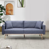 Mico Sofa | 75" | USB Ports | Side Pocket | Dark Gray