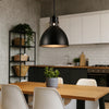 Nico Pendant Light | 10" | Bronze Metal Shade | Modern