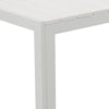 Theo Outdoor Bench | 53’’ | Aluminum | White Plank Style Seat BM287720