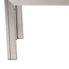 Theo Outdoor Bench | 53’’ | Aluminum | Gray Plank Style Seat BM287726