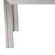Theo Outdoor Bench | 53’’ | Aluminum | Gray Plank Style Seat BM287726