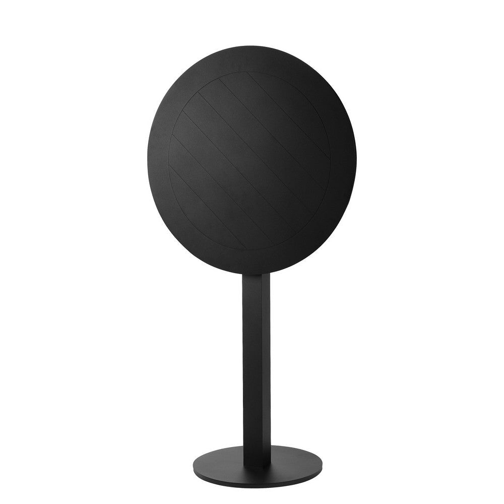 Keli Bar Table | 43’’ | Foldable | Black Aluminum Frame