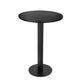 Keli Bar Table | 43" | Foldable | Black Aluminum Frame