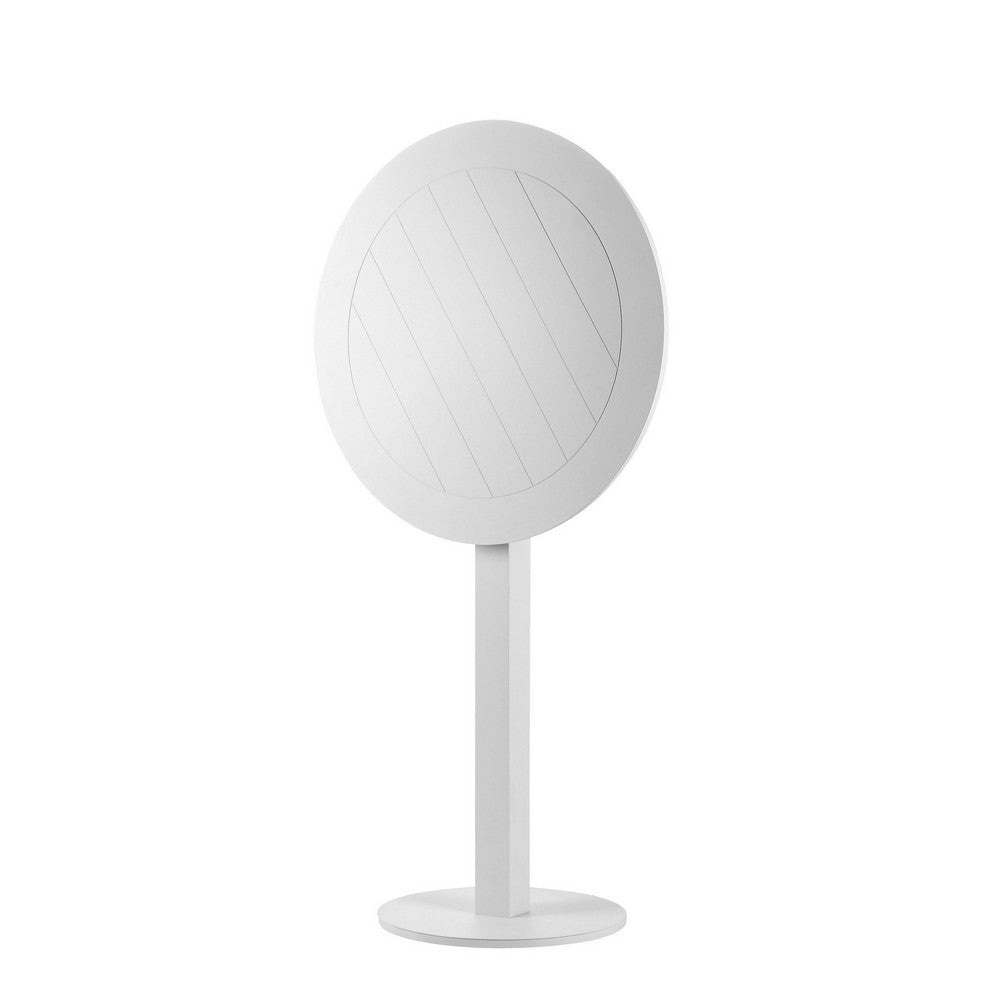 Keli Bar Table | 43’’ | Foldable | White Aluminum Frame