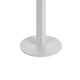 Keli Bar Table | 43’’ | Foldable | White Aluminum Frame