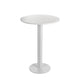 Keli Bar Table | 43" | Foldable | White Aluminum Frame