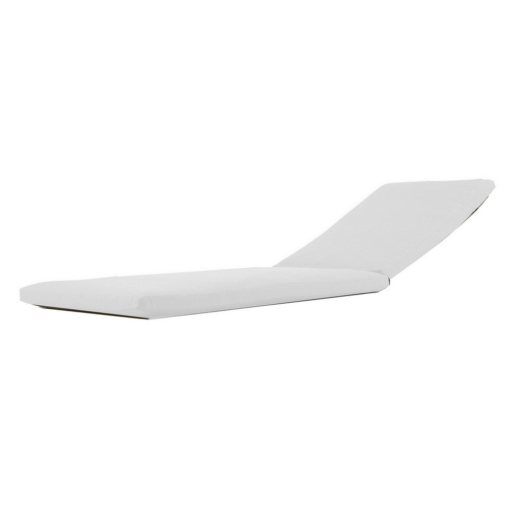 Edie Lounger Cushion | 76" | Outdoor | White