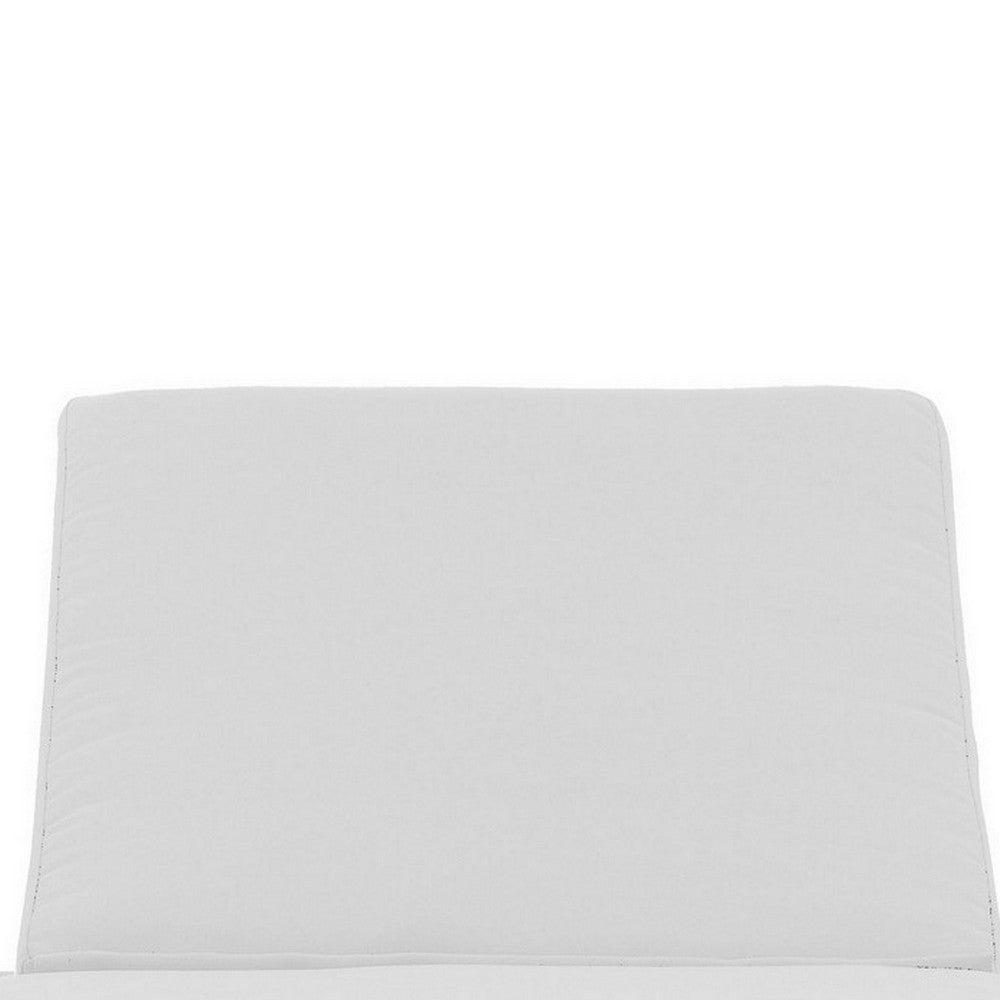 Edie Lounger Cushion | 76" | Outdoor | White