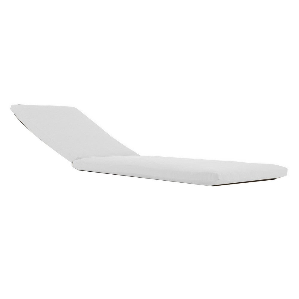 Edie Lounger Cushion | 76" | Outdoor | White
