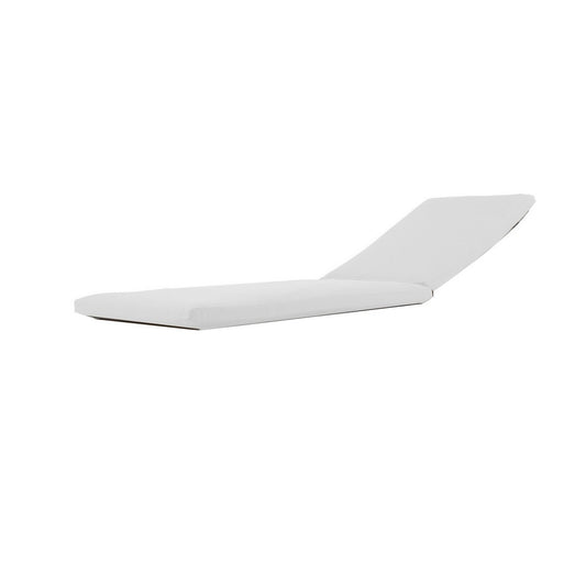 Edie Lounger Cushion | 76" | Outdoor | White