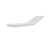 Edie Lounger Cushion | 76" | Outdoor | White