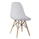 Louie Side Chair | 21" | Wood Legs | Translucent Seat