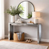 Joey Bar Table | 60" | Lacquered Gray | Composite Wood