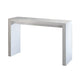 Joey Bar Table | 60" | Lacquered White | Composite Wood