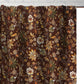 Athens 72 Inch Shower Curtain Brown Microfiber Polyester Jacobean Print By Casagear Home BM293200