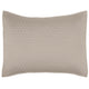 Kahn Pillow Sham | 26" | Hand Stitched | Cotton Fill | Matte Brown