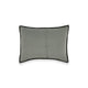 Lipa 20 x 26 Hand Stitched Standard Pillow Sham Velvet Quilted Green By Casagear Home BM293233