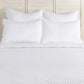 Kahn Hand Stitched Sateen Queen Quilt Cotton Fill Mitered Corners White By Casagear Home BM293237