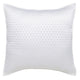 Kahn Euro Pillow Sham | 26" | Hand Stitched Sateen | Cotton Fill White