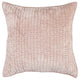Lipa Euro Pillow Sham | 26" | Handmade | Rayon Velvet | Bliss Pink