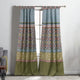 Kaw Curtain Panels | 2 Piece | Multicolor Geometric | Polyester