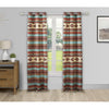 Tagus Curtain Panels | 84" | Southwest Motifs | Microfiber Grommets