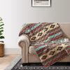Tagus Throw Blanket | 60" | Southwest Patterns | Machine Quilted