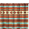 Tagus 72 Inch Shower Curtain Natural Southwest Patterns Button Holes By Casagear Home BM293469