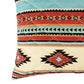 Tagus 36 Inch King Pillow Sham, Natural Southwest Patterns, Side Zippers By Casagear Home