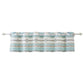 Kiev 84 Inch Window Valance Microfiber Blue Southwest Design Grommets By Casagear Home BM293474