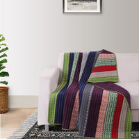 Purple and Green and Blue