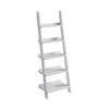 Iker Bookcase | 72" | 7 Shelves | Ladder Style | White