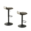 Max Outdoor Barstool Set of 2 | 34" | Foldable | Gray Wicker