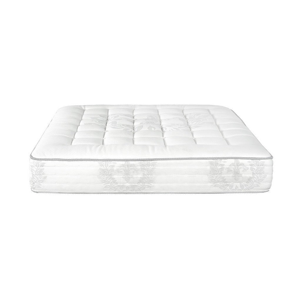 Fij 10 Inch Queen Size Mattress Memory Foam Pocket Coil Spring Support By Casagear Home BM293782