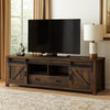 Sem TV Console | 79" | 2 Drawers | Dark Brown Finish