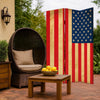 Alfie Folding Screen | 71" | Stars & Stripes | USA Design