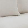 Jane 38 Inch Sectional Armless Chair Plush Cushioned Back Off White BM295082