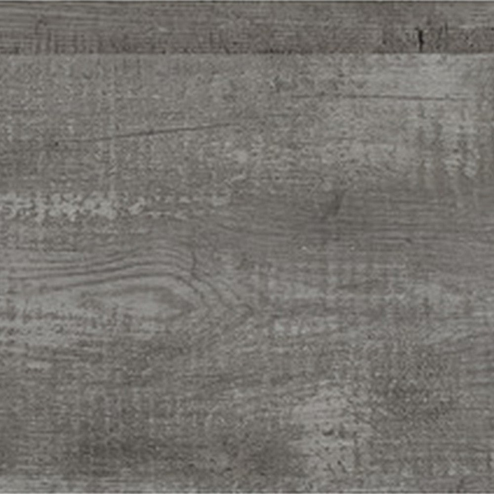 Adia Modern Queen Bed Panel Headboard and Footboard Textured Gray Veneer BM295543