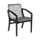 Tye Dining Chair | 25’’ | Gray Rope Seat | Dark Eucalyptus Wood BM295637